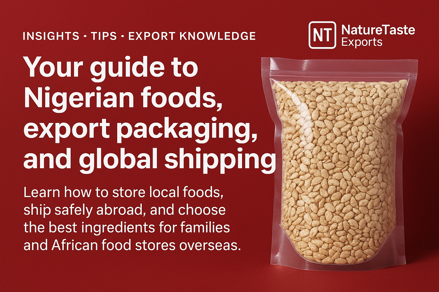 NatureTaste blog hero image